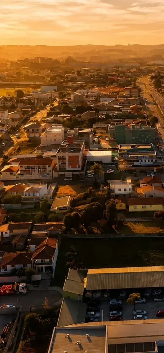 Vista aérea de Araucária